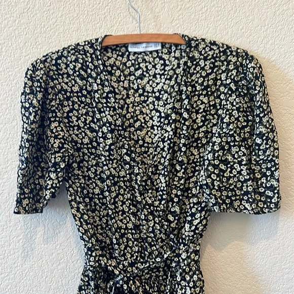 Faithful The Brand Floral Black and White Dress 8 - Picture 6 of 16